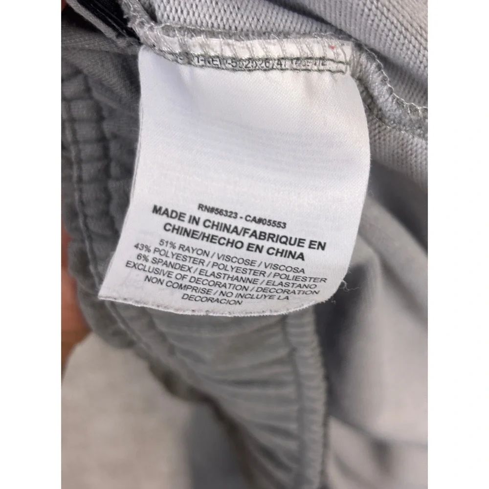 Nike Mens Dri-FIT Tapered Training Joggers Gray XL
